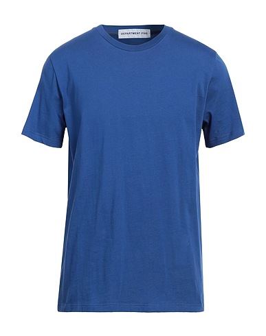 DEPARTMENT 5 Basic T-Shirt Blue 100% Cotton