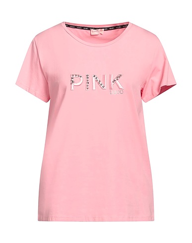 LIU •JO T-Shirt Rosa 95% Baumwolle, 5% Elastan