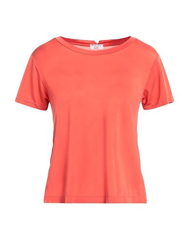 WOOL & CO Basic T-Shirt Rust 92% Cupro, 8% Elastane