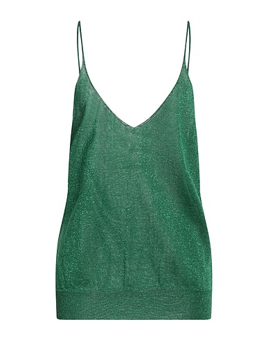 CIRCUS HOTEL Cami Green 70% Viscose, 30% Polyester