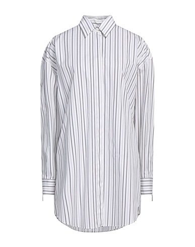 OFF-WHITE™ Camicia a righe Bianco 100% Cotone