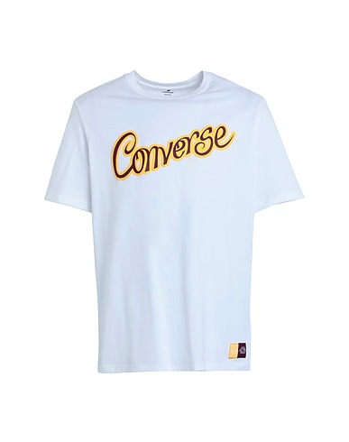 CONVERSE Activewear WONKA CLASSIC TEE WHITE
 White 100% Cotton
