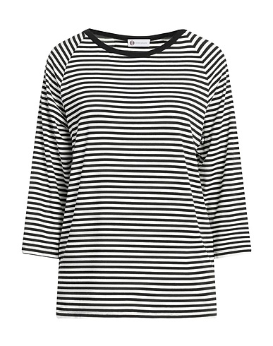 DIANA GALLESI T-shirt White 62% Polyester, 33% Viscose, 5% Elastane