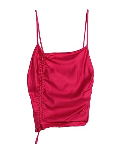 GCDS Top Magenta 96% Viscose, 4% Elastane