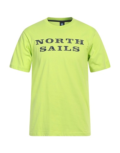 NORTH SAILS T-shirt Lime green 100% Cotton