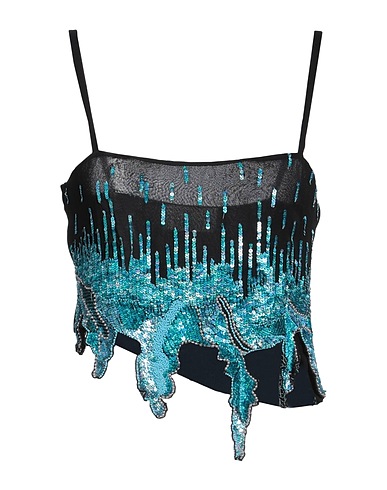 GIUSEPPE DI MORABITO Top Black 100% Viscose