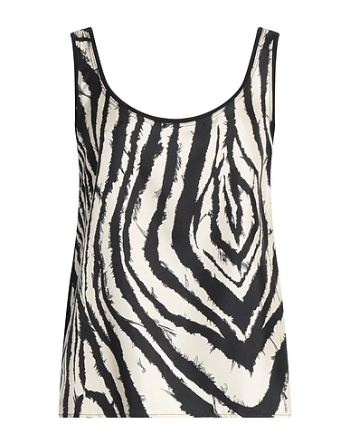 ROBERTO CAVALLI Silk top 100% Silk, Cotton