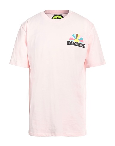 BARROW Ｔシャツ ライトピンク コットン 100%
