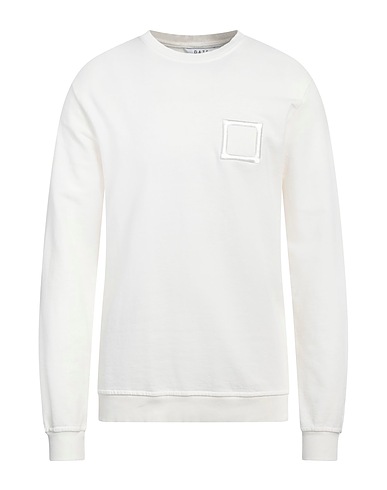 D.A.T.E. Sweatshirt AVORIO 100% Cotton