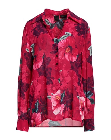PINKO Floral shirts & blouses Fuchsia 100% Viscose