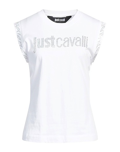 JUST CAVALLI T-shirt White 100% Cotton