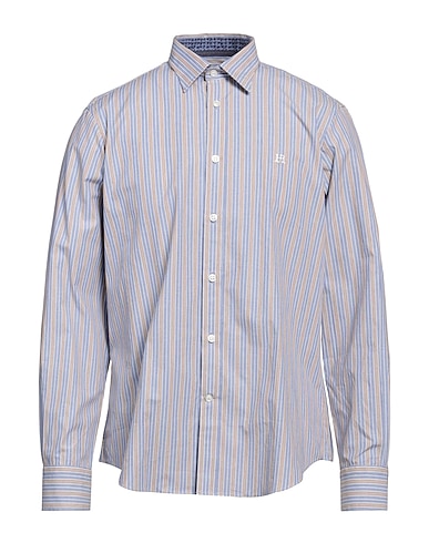 HARMONT & BLAINE Striped shirt Blue 100% Cotton
