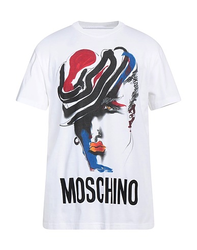 MOSCHINO T-shirt COUTURE White 100% Cotton
