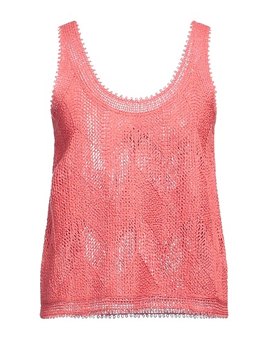 GIORGIO ARMANI Top Coral 100% Cotton