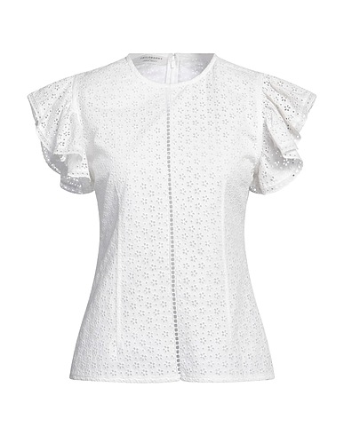 PHILOSOPHY di LORENZO SERAFINI Top Bianco 50% Cotone, 50% Poliestere