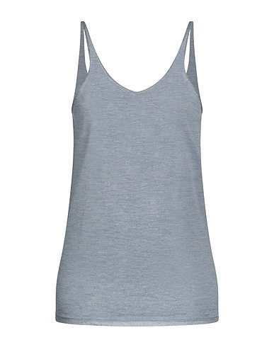 GIORGIO ARMANI Top Grau 100% Kaschmir