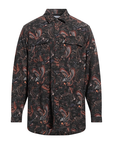 WHITE MOUNTAINEERING Patterned shirt 65% Cellulose, 35% Cotton