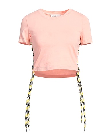 FAITH CONNEXION Crop top Light pink 100% Cotton, Polyester