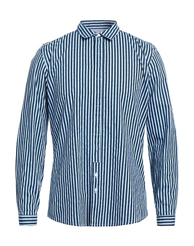BERNA Striped shirt Blue 100% Cotton
