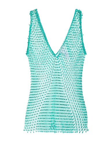PATRIZIA PEPE Top Turquoise 100% Polyester