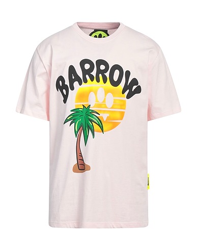 BARROW Ｔシャツ ライトピンク コットン 100%