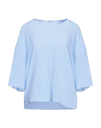 KANGRA Silk top Sky blue 100% Silk