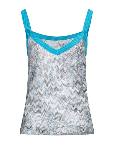 MISSONI Top Azure 100% Viscose