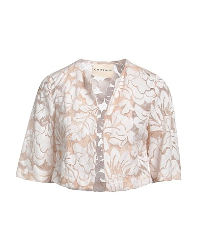 KARTIKA Jackett Cremeweiß 52% Baumwolle, 43% Polyamid, 5% Elastan