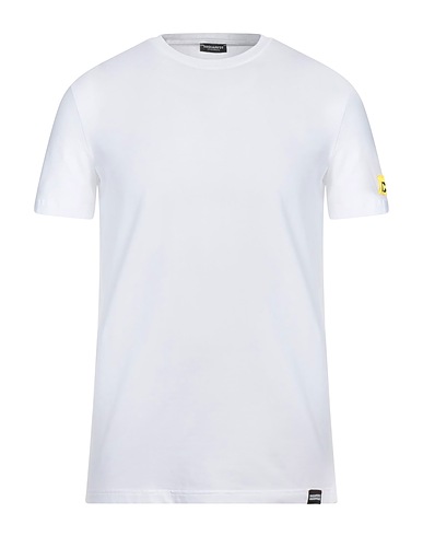 DSQUARED2 Undershirt White 89% Cotton, 11% Elastane