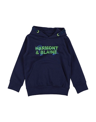 HARMONT & BLAINE Sweatshirt Navy blue 100% Cotton