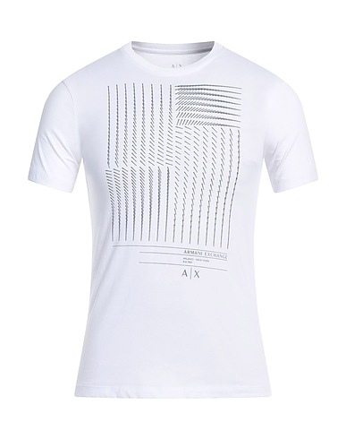 ARMANI EXCHANGE T-shirt White 100% Cotton