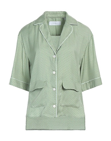 EQUIPMENT Patterned shirts & blouses Light green 60% Rayon, 40% Silk
