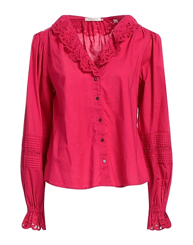 MAISON SCOTCH Hemden und Blusen aus Spitze Fuchsia 100% Organische Baumwolle, Baumwolle