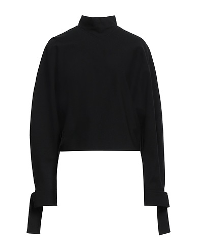 VICTORIA BECKHAM Top Black 69% Viscose, 25% Polyamide, 6% Elastane, Polyester