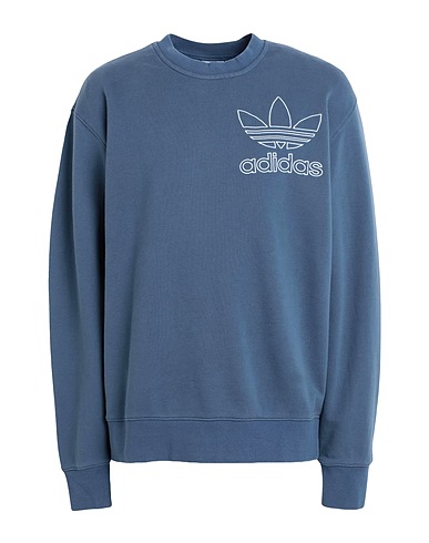 ADIDAS ORIGINALS Sweatshirt OUTL TREF CREW
 Slate blue 100% Cotton