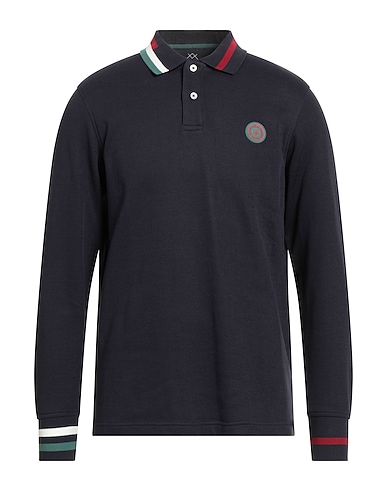 HARMONT & BLAINE Polo shirt JEANS Navy 100% Cotton