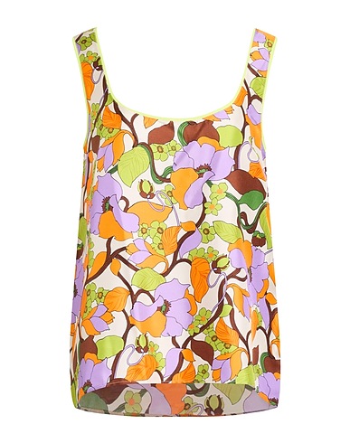 LA DOUBLE J Silk top Lilac 100% Silk