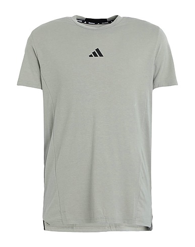ADIDAS Basic T-Shirt D4T TEE Sage green 81% Recycled polyester, 14% Lyocell, 5% Elastane