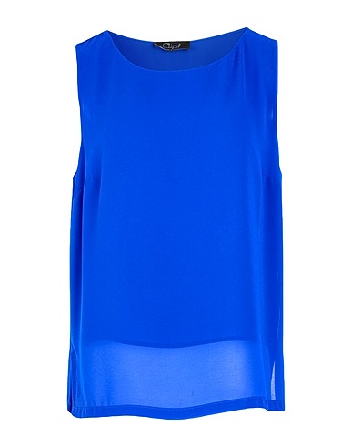 CLIPS Top Blu 100% Poliestere