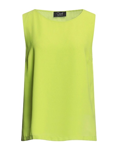 CLIPS Top Verde chiaro 100% Poliestere
