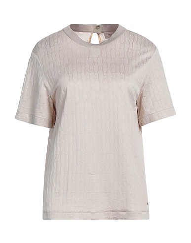 AGNONA Top Beige 60% Viscose, 40% Cotton, Metal