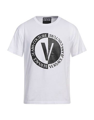 VERSACE JEANS COUTURE T-shirt White 100% Cotton