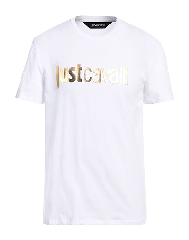 JUST CAVALLI T-shirt White 100% Cotton