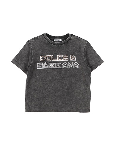 DOLCE&GABBANA T-shirt Charcoal 100% Cotton