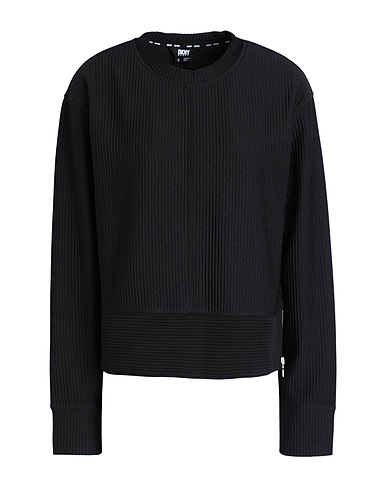 DKNY T-shirt Black 70% Recycled polyester, 27% Polyester, 3% Elastane
