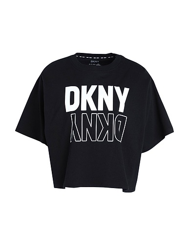 DKNY T-shirt Nero 100% Cotone