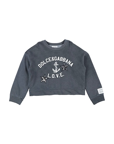 DOLCE&GABBANA Sweatshirt Lead 100% Cotton