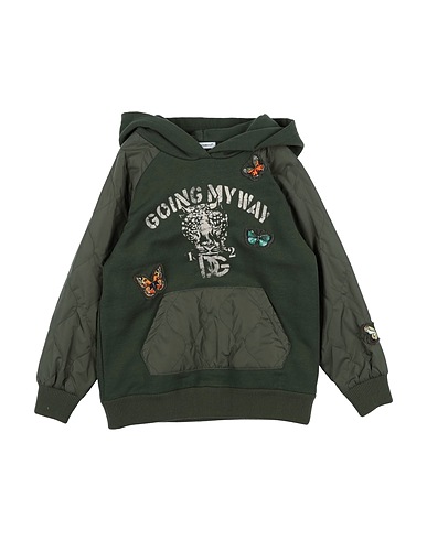 DOLCE&GABBANA Sweatshirt Military green 60% Cotton, 40% Polyamide