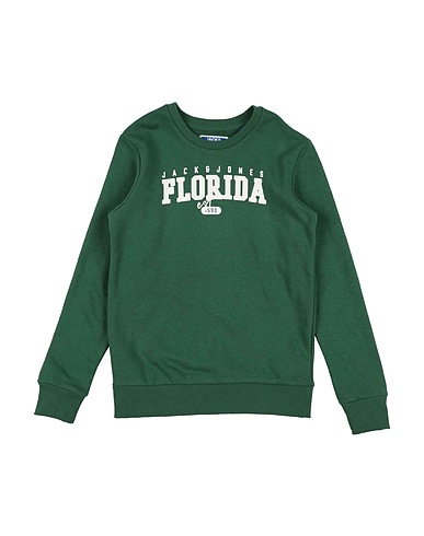 JACK & JONES Sweatshirt Green 60% Cotton, 40% Polyester
