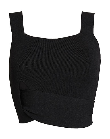 BOYAROVSKAYA Top Black 86% Viscose, 14% Polyester